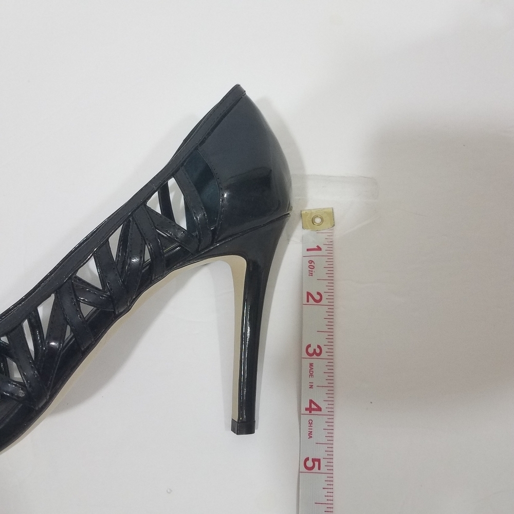 Enzo Angiolini Eamixx Faux Patent Leather 9.5 NWOT - Picture 2 of 10